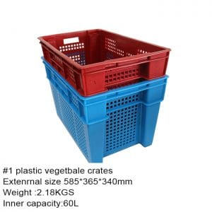 100% virgin PP fruit and vegetable crate on hot sell