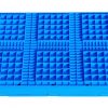 Plastic collapsible boxes