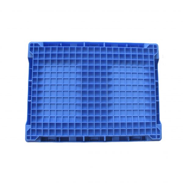 collapsible crate with lid