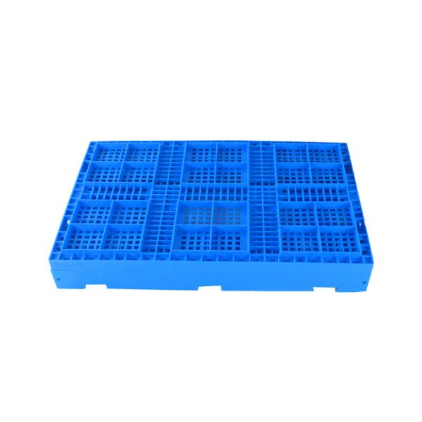 folding crate with lid