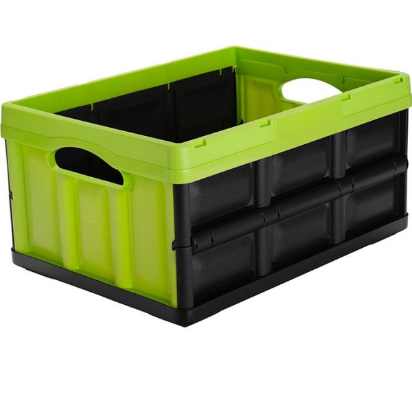 folding crate with wheels