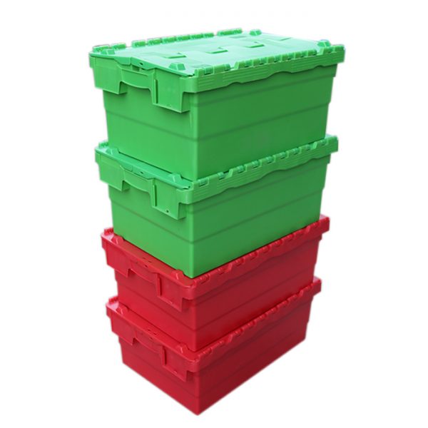 large plastic storage bins with lids