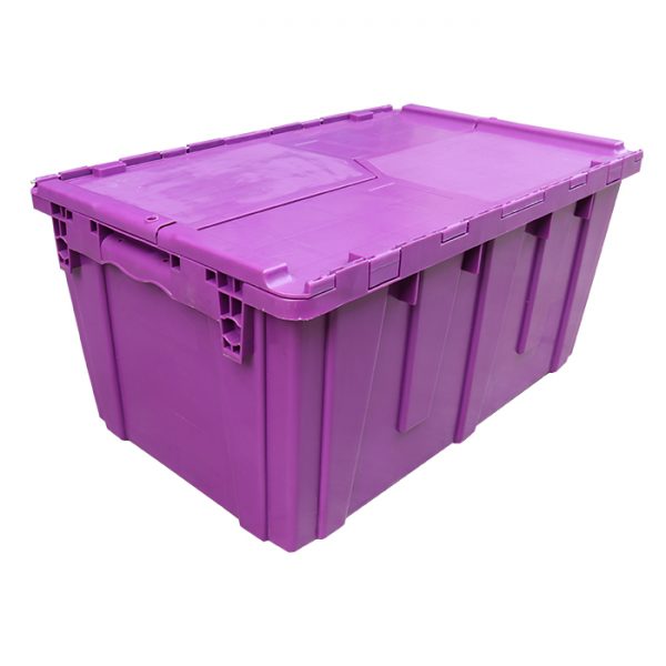 plastic bin with lid