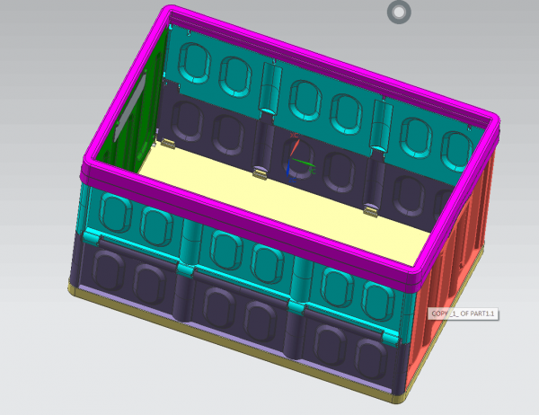 plastic folding storage boxes