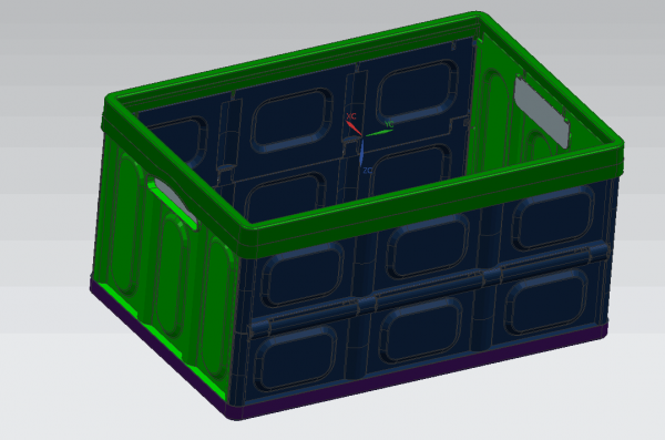 plastic folding storage boxes