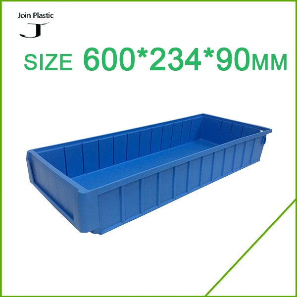 plastic shelf bins