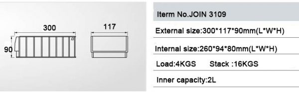 stackable parts bins