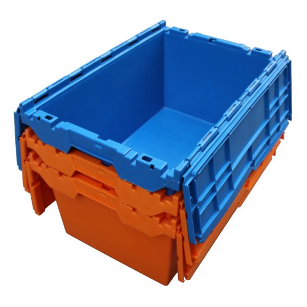 stackable plastic storage bins with lids