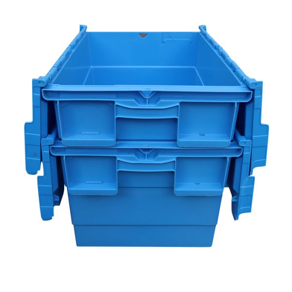 stackable storage bins with lids