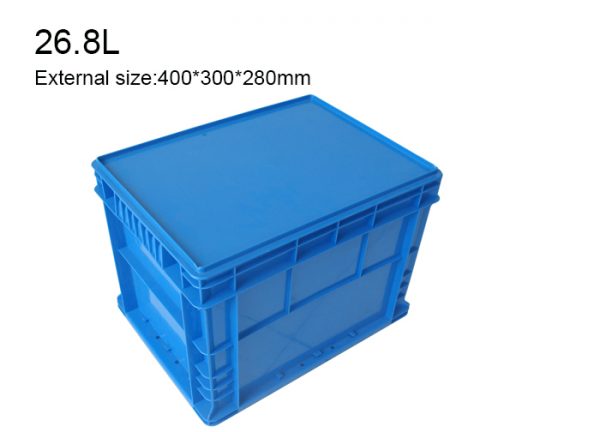 straight wall storage containers